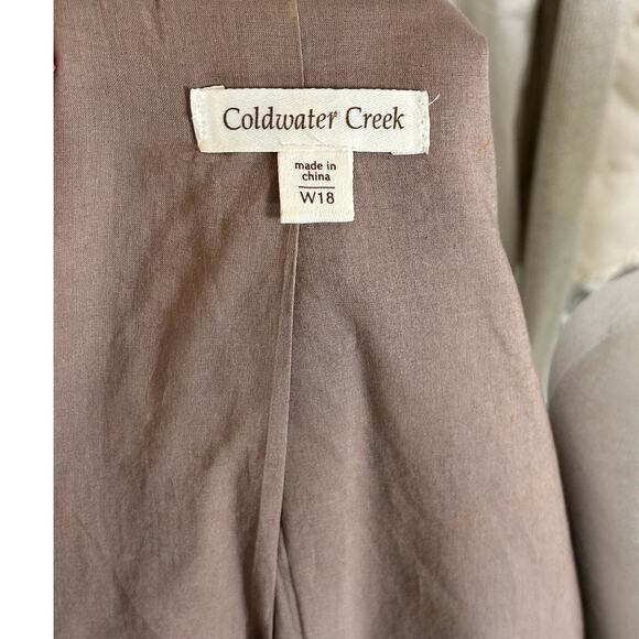 Talbots Women's Size 22W Light Blue Floral Skirt #0240 - Picture 8 of 15